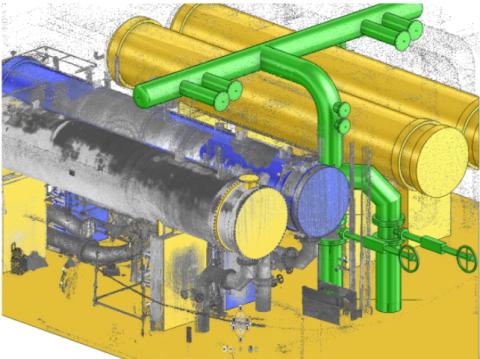 Modelagem 3D de planta